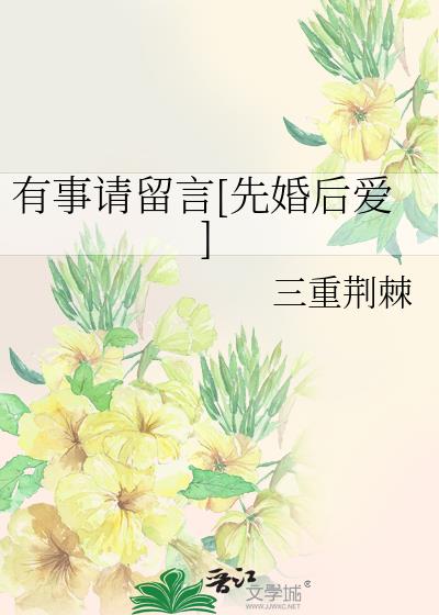 有事请留言[先婚后爱]